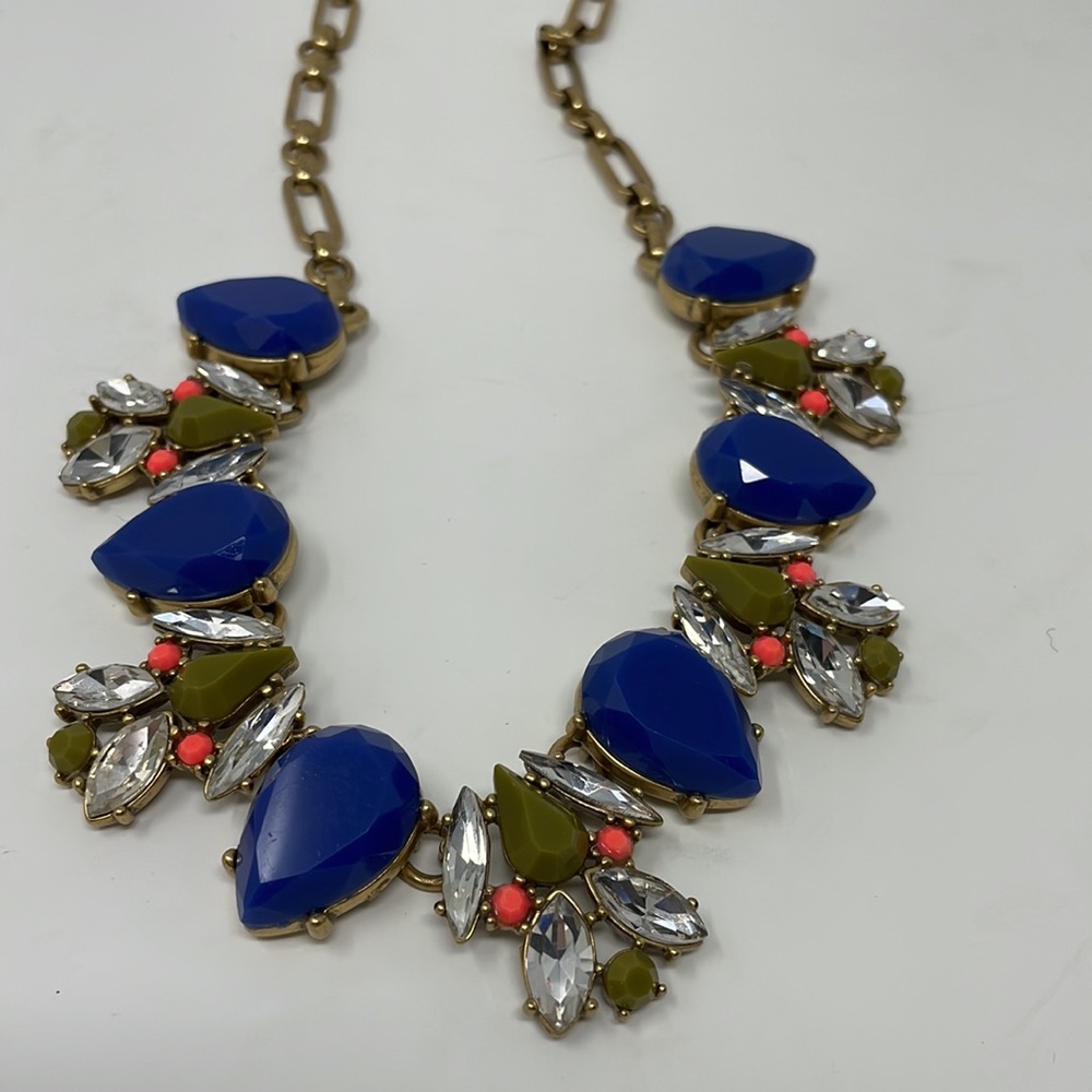 JCrew Rhinestone Necklace Vintage